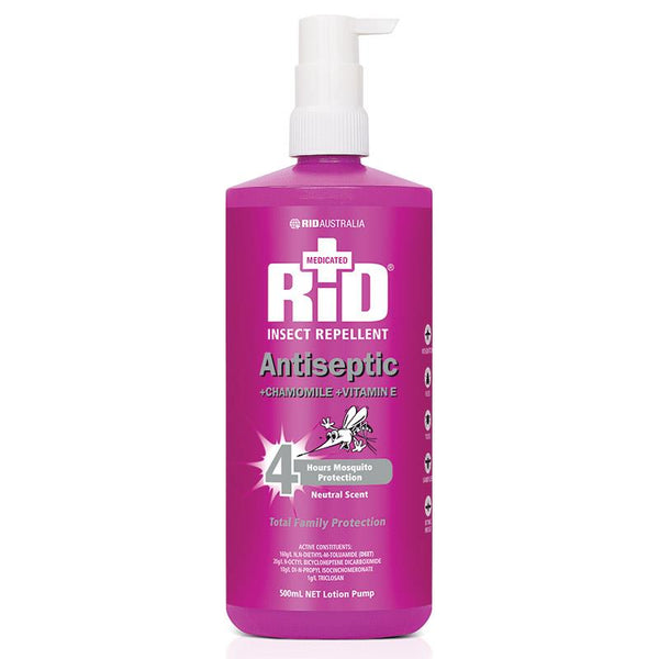 RID Insect Repellent + Antiseptic Lotion