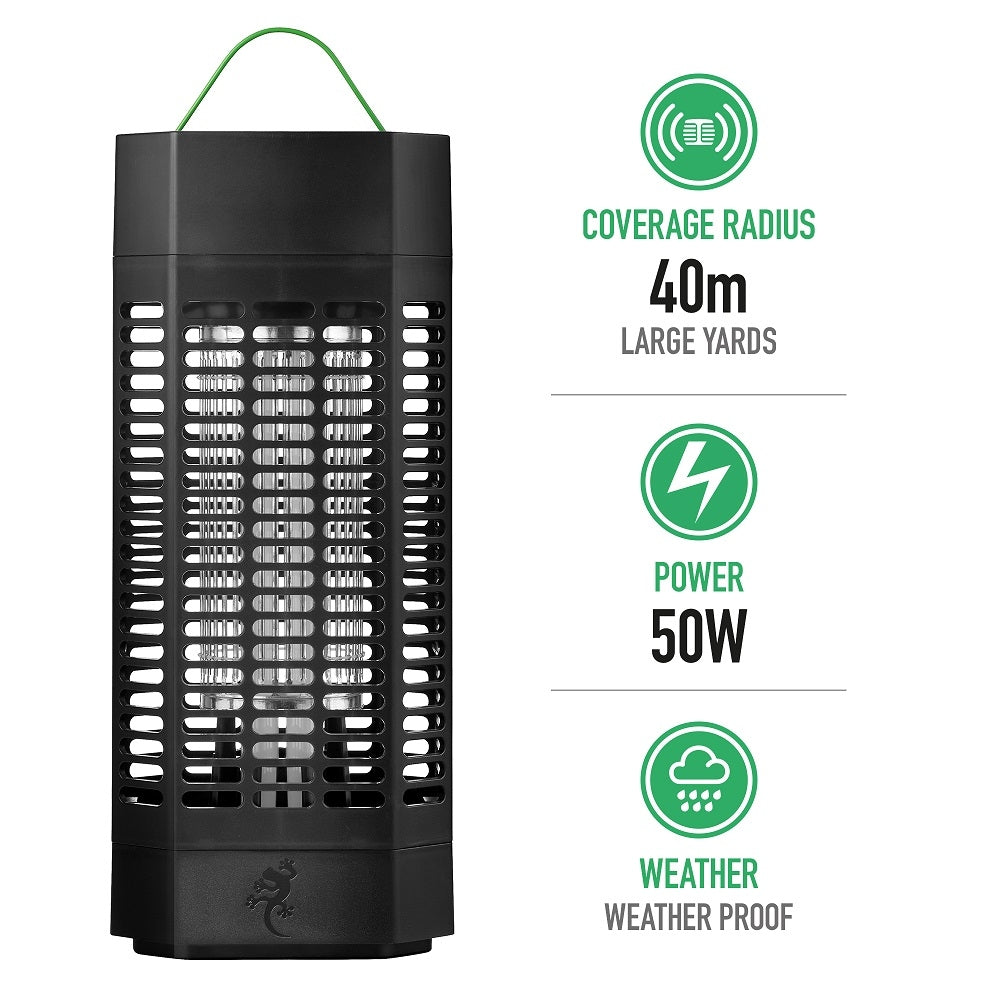 Gecko fly shop zapper