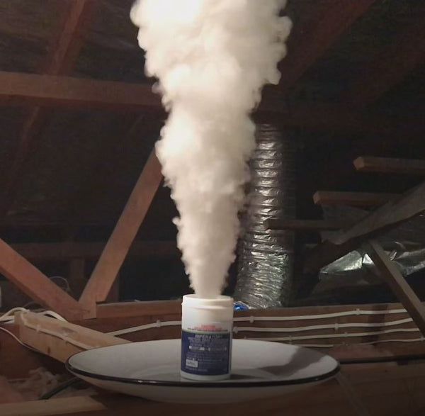 Imperator Smoke Generator in roof void