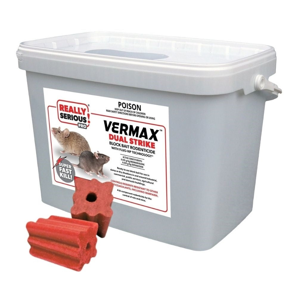 Really Serious! Pro Vermax Rat & Mice Block Bait