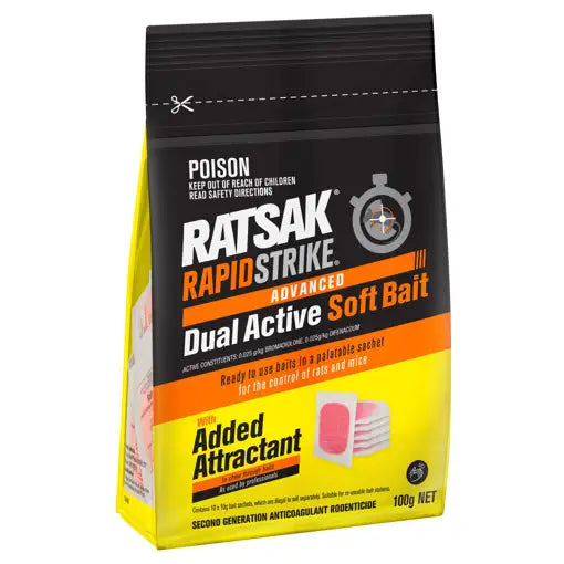 RATSAK Rapid Strike Dual Active Soft Bait 100g