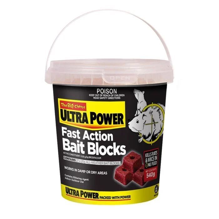 The Big Cheese Ultra Power Fast Action Bait Blocks 540g
