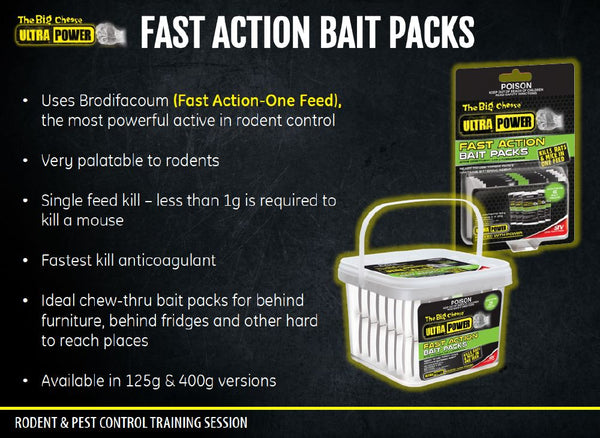The Big Cheese Ultra Power Fast Action Bait Throw Packs