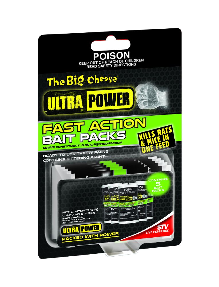 The Big Cheese Ultra Power Fast Action Bait Throw Packs