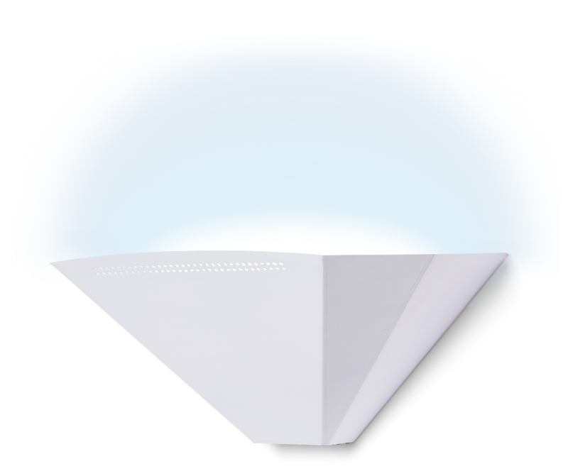 LuraliteCentoLED with a blue tint on a white background