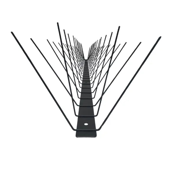 Stainless Steel Bird Spikes - Wide - Black