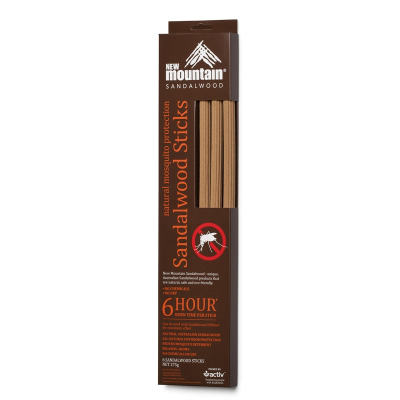 Sandalwood Sticks - 6 Hour 