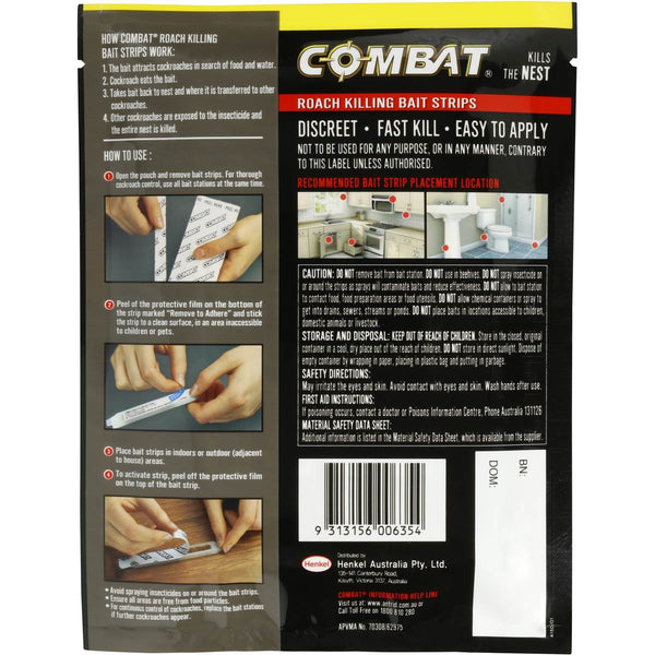 Combat Roach Killing Bait Strips