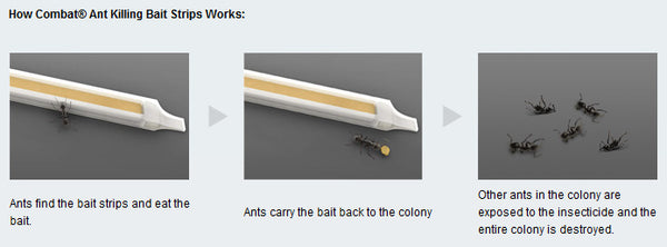 Ant-Rid Ant Killing Bait Strips