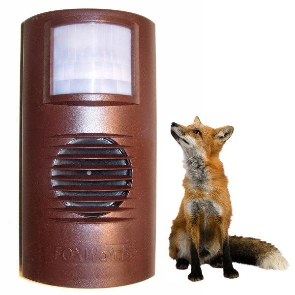Fox Watch | Ultrasonic Deterrent | Protects Gardens | BUY ONLINE – Easy ...