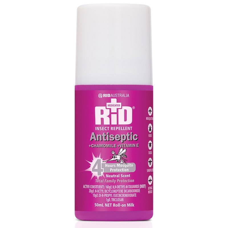 RID Insect Repellent + Antiseptic Roll On