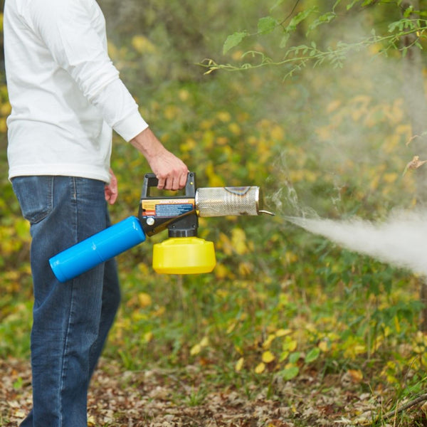 Burgess Propane Thermal Insect Fogger in use