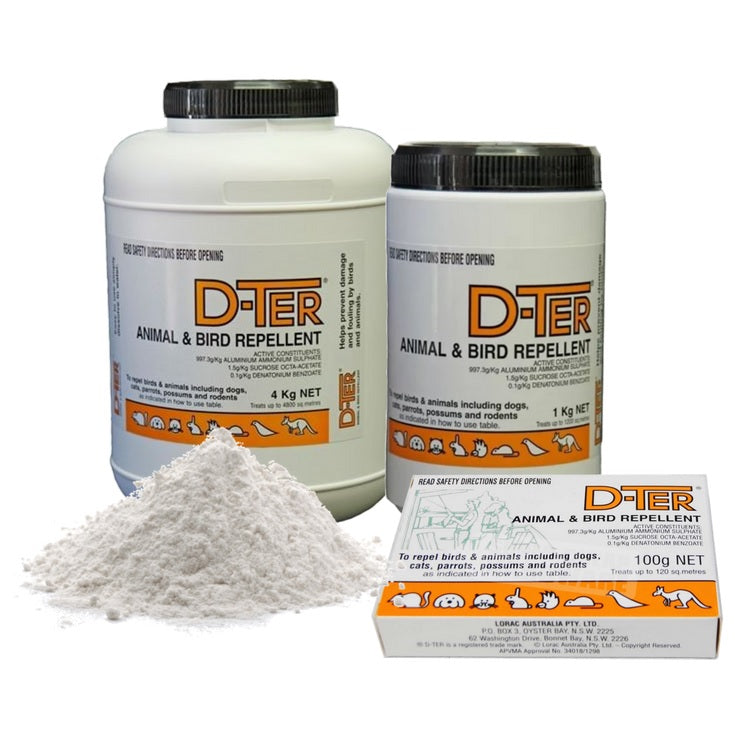 DTer Animal Bird Repellent 100g Possum Repellent BUY ONLINE
