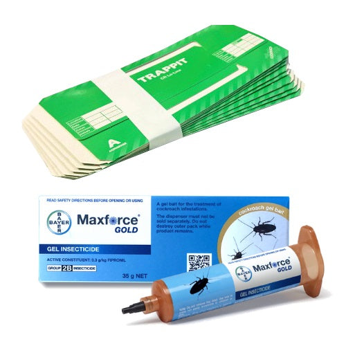 German Cockroach Control DIY Kit - Gel, Bait & Traps BUY ONLINE – Easy ...