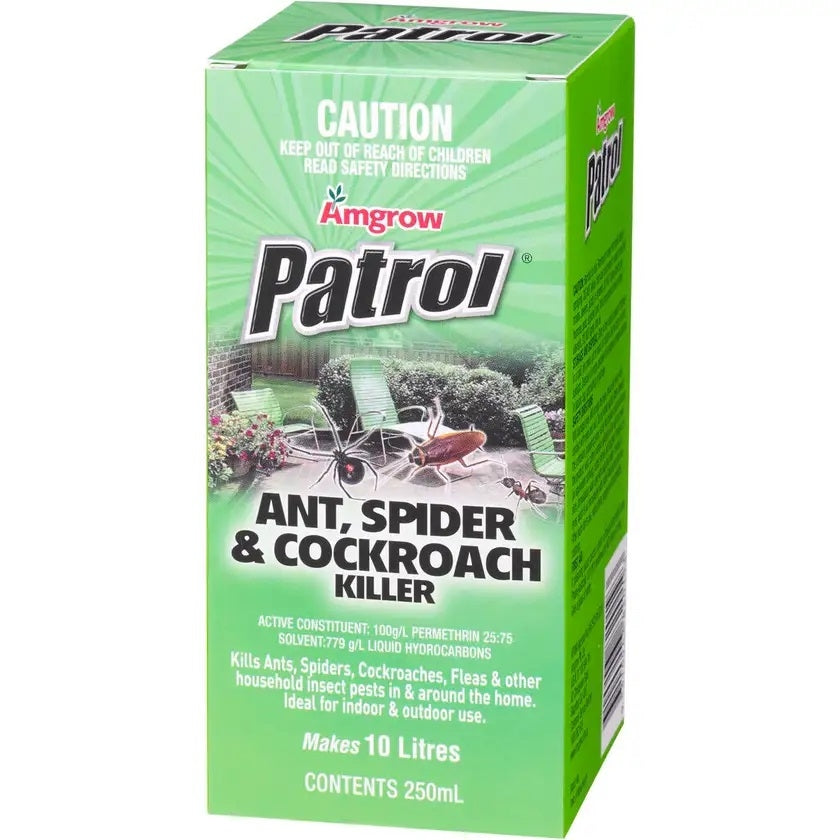 Amgrow Patrol Ant Spider & Cockroach Killer Concentrate | BUY ONLINE ...