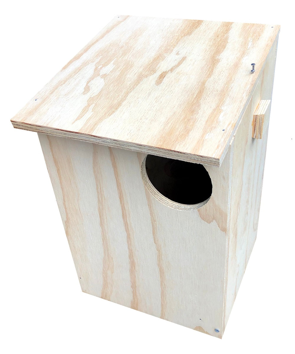 Possum Nesting Box Kit | Brushtail | Wooden | BUY ONLINE – Easy Pest ...