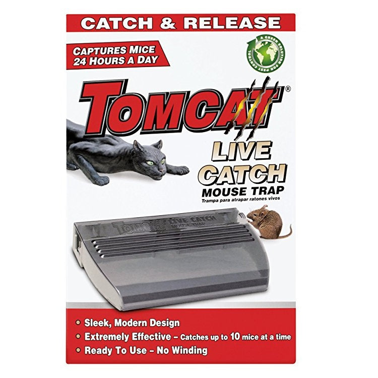 Tomcat Live Catch Mouse Trap 