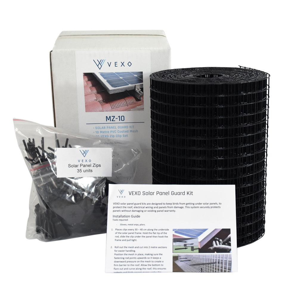 Solar Panel Bird Mesh - 10m Extension Kit